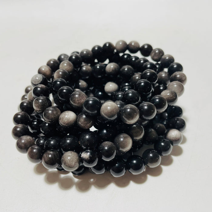 Silver Sheen Obsidian Bracelet Wholesale