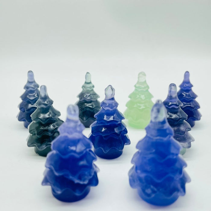 Fluorite Christmas Tree Pine Tree Carving Wholesale