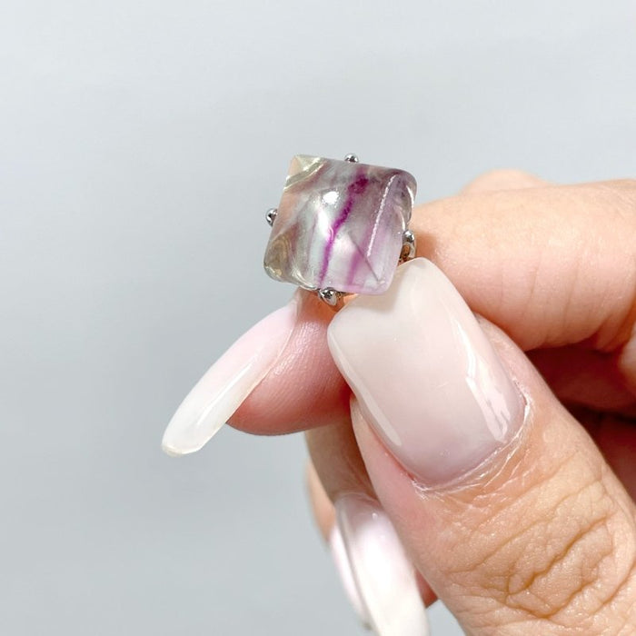 Fluorite Square Ring Wholesale