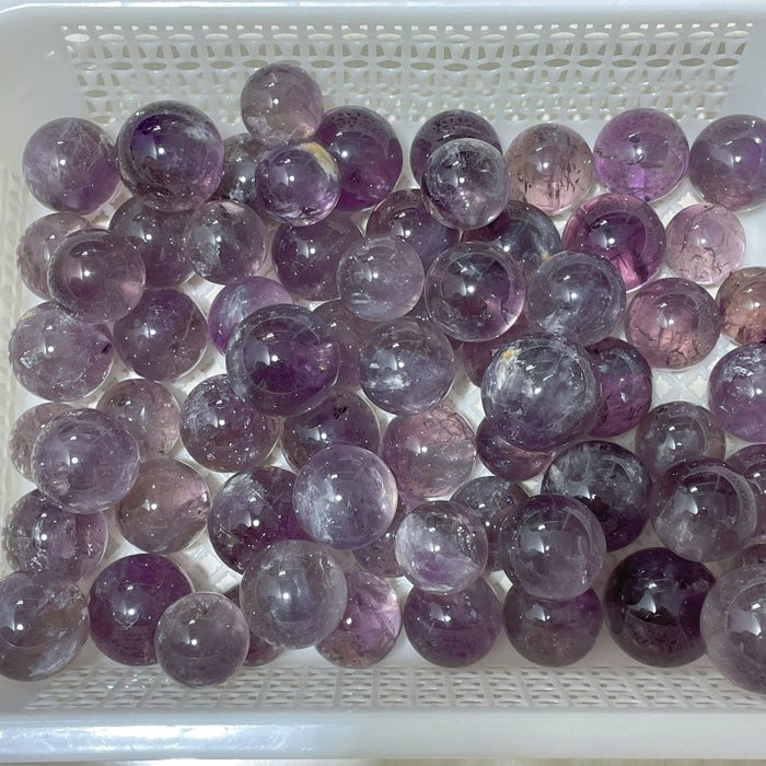 God's Fingerprint Amethyst Light Purple Spheres Wholesale