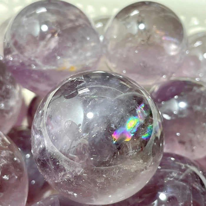 God's Fingerprint Amethyst Light Purple Spheres Wholesale