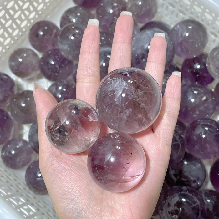 God's Fingerprint Amethyst Light Purple Spheres Wholesale