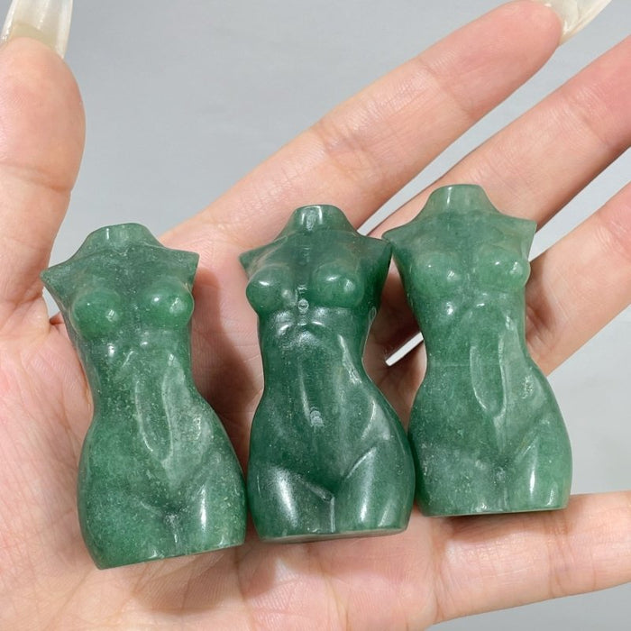Green Aventurine Goddess Carving Wholesale