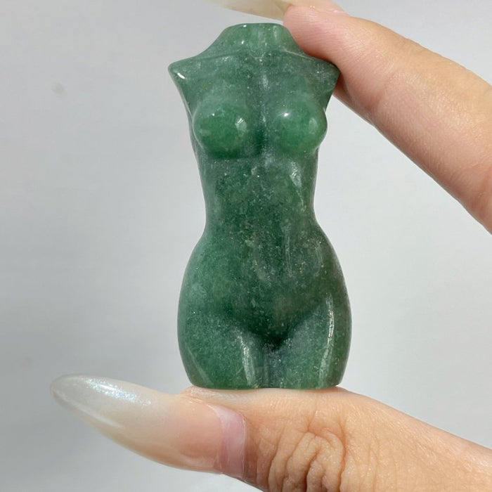 Green Aventurine Goddess Carving Wholesale