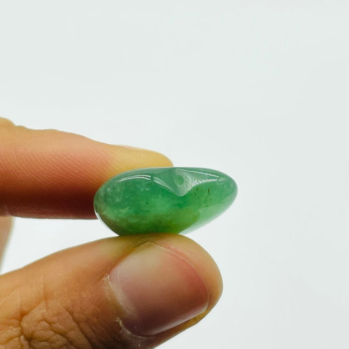 Green Aventurine Heart Stone DIY Pendants Wholesale