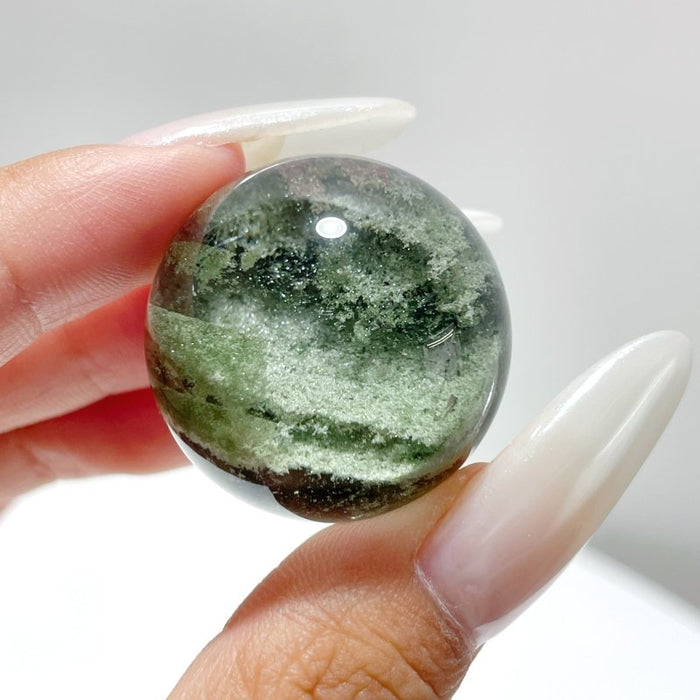 Green Garden Quartz Sphere