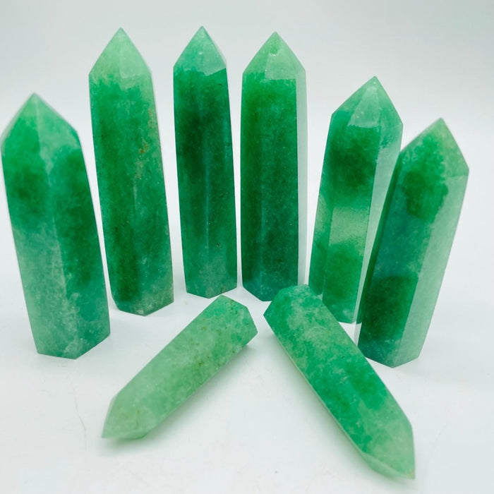 Green Strawberry Quartz Tower Points Crystal Wholesale
