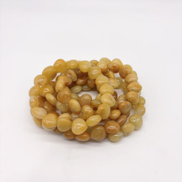 Heart Bracelet Crystal Wholesale Tiger Eye Sodalite Larvikite Yellow Agate