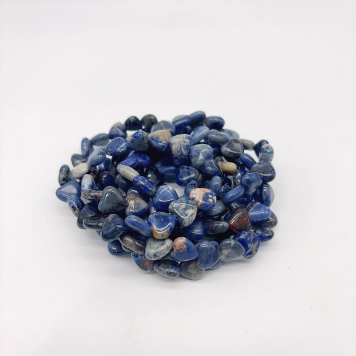 Heart Bracelet Crystal Wholesale Tiger Eye Sodalite Larvikite Yellow Agate