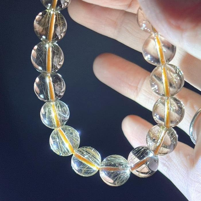 High Grade Rutile Crystal Bracelet(HGUB17)