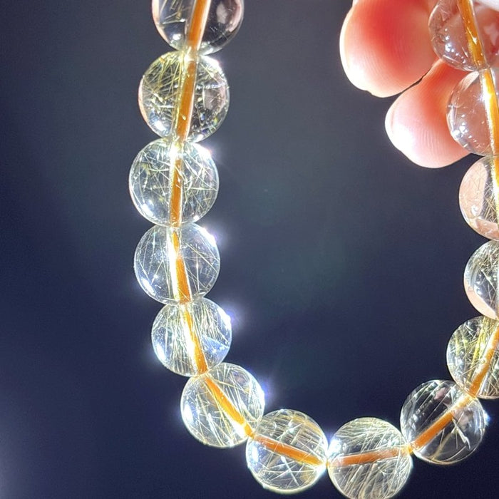 High Grade Rutile Crystal Bracelet(HGUB17)