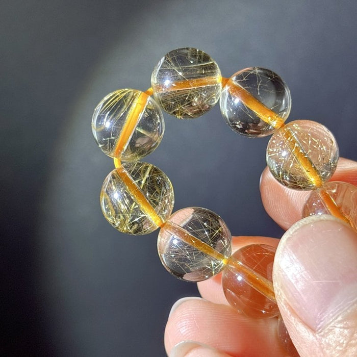 High Grade Rutile Crystal Bracelet(HGUB17)