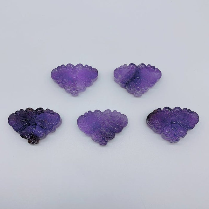 High Quality Amethyst Butterfly Carving Wholesale