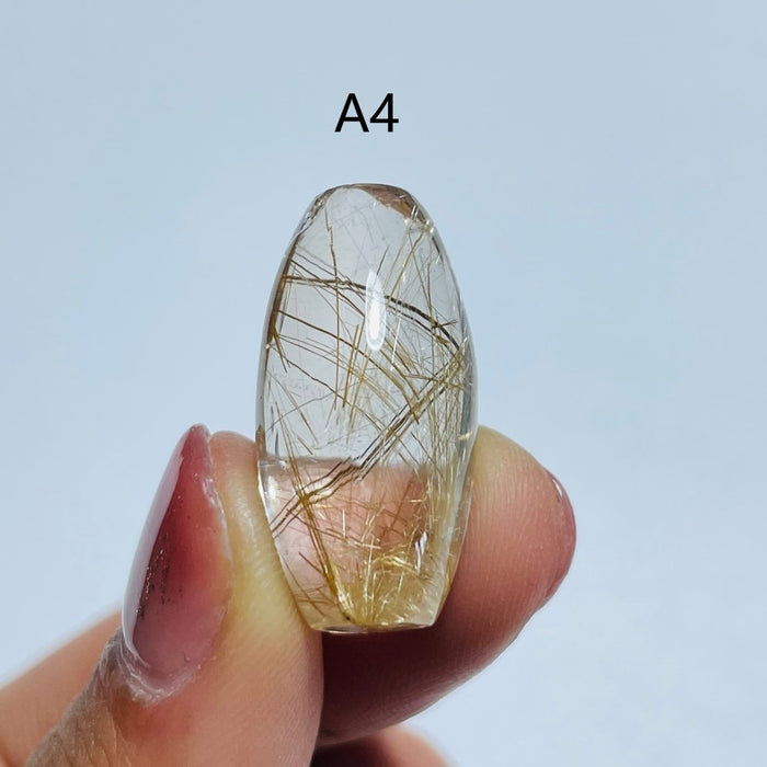 High Quality Barrel Bead DIY Pendant Rutile Quartz Rose Quartz Citrine