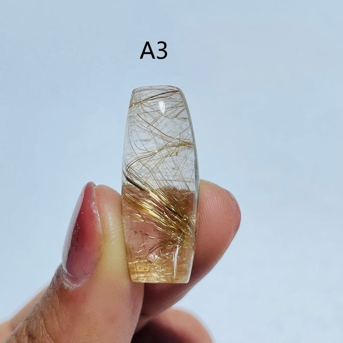 High Quality Barrel Bead DIY Pendant Rutile Quartz Rose Quartz Citrine