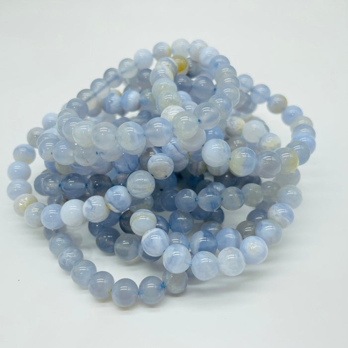 High Quality Blue Chalcedony Bracelet Wholesale