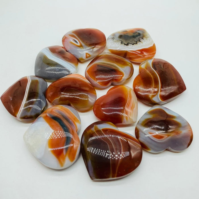 High Quality Carnelian Heart Crystal Wholesale
