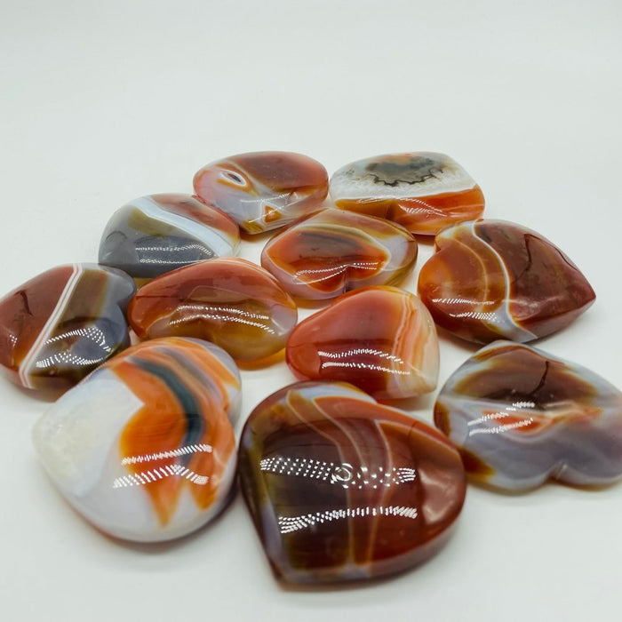 High Quality Carnelian Heart Crystal Wholesale