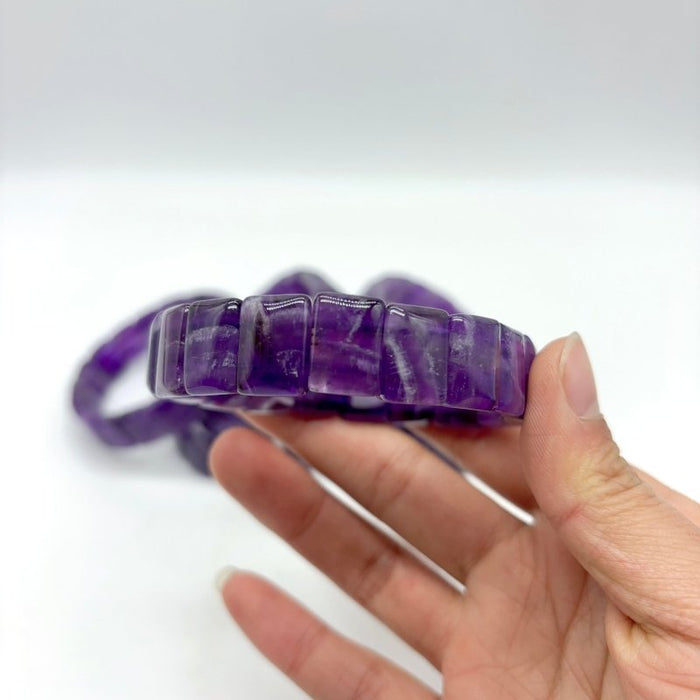 High quality Chevron Amethyst Bracelet Crystal Wholesale