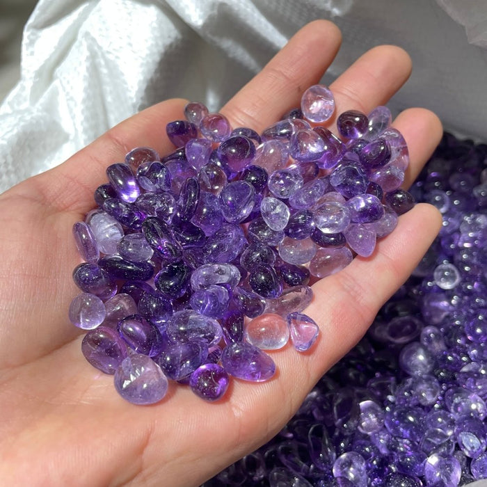High Quality Clear Amethyst Gravel Chips Wholesale