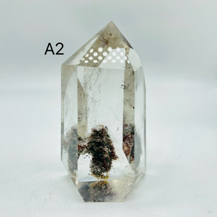 High Quality Clear Garden Quartz Tower For Collection