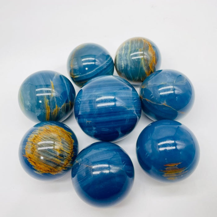 High Quality Deep Blue Onyx Spheres Ball Wholesale