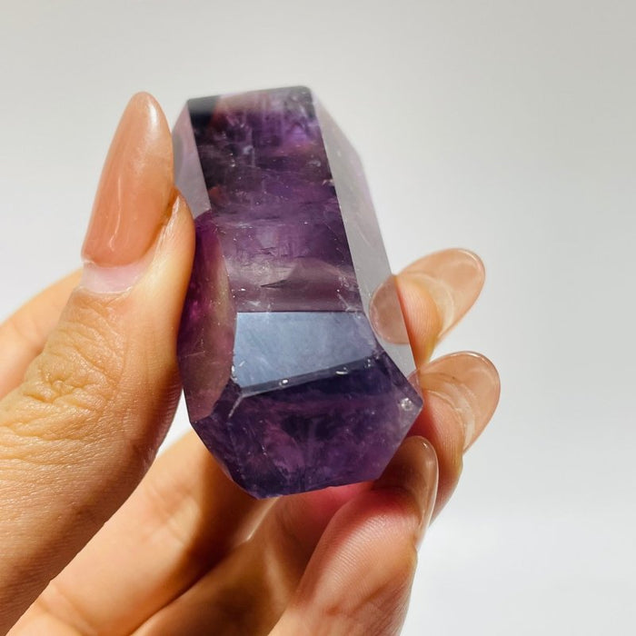 High Quality Deep Purple Amethyst Point Wholesale