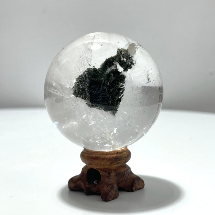 High Quality Garden Quartz Lodolite Sphere