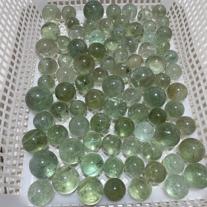 High Quality Green Amethyst Crystal Sphere Ball Wholesale