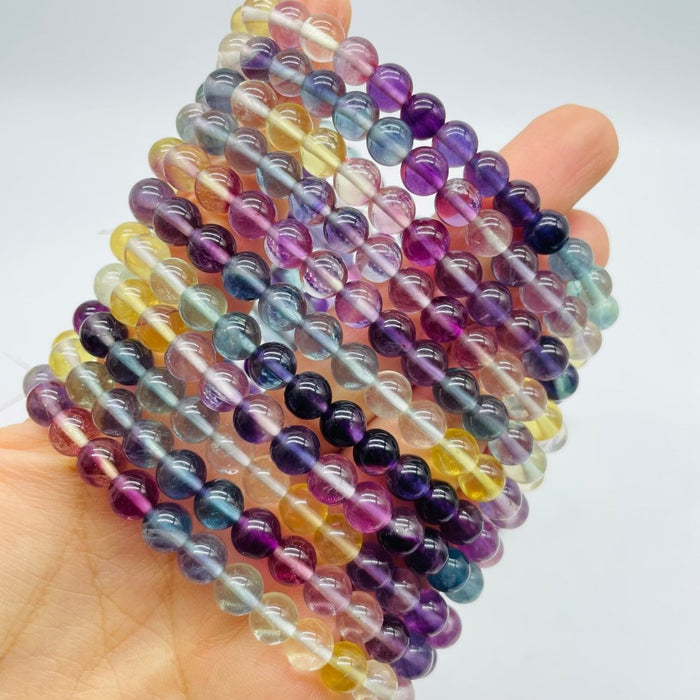 High Quality Rainbow Fluorite Bracelet Wholesale