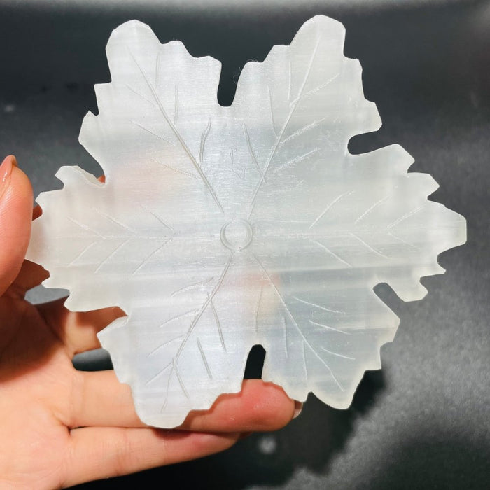 High Quality Selenite Snowflake Carving Wholesale