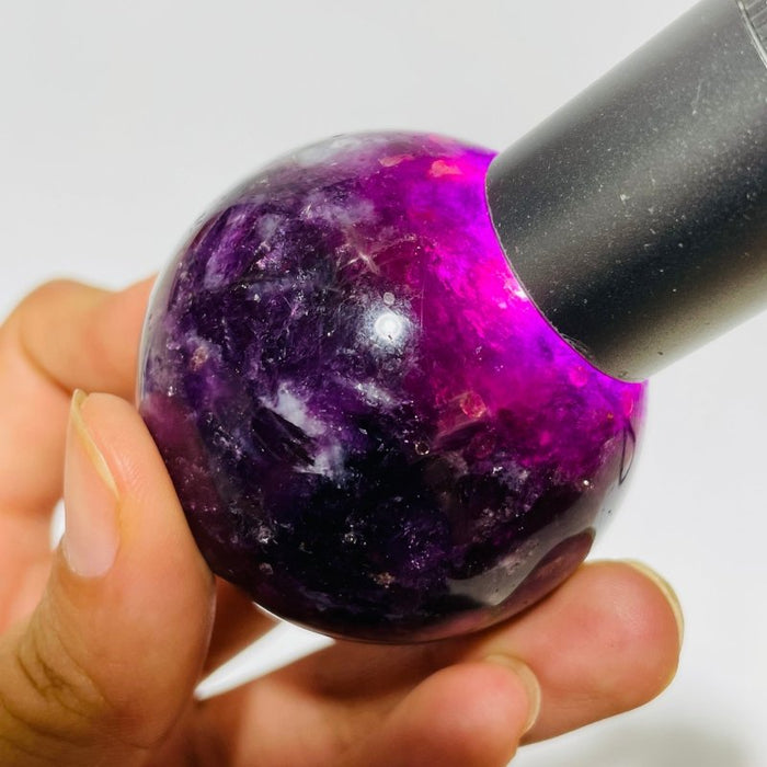 High Quality Spark Lepidolite Spheres Wholesale