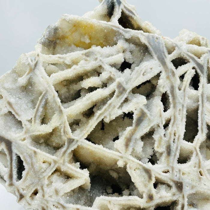 High Quality Sphalerite Druzy Geode Quartz Cube