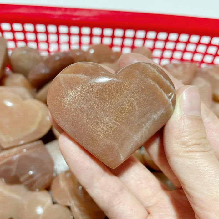High Quality Sunstone Heart Wholesale