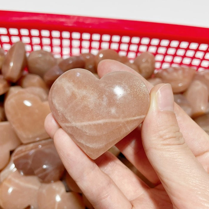 High Quality Sunstone Heart Wholesale
