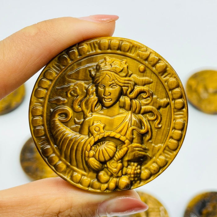 High Quality Tiger Eye Twelve Constellations Carving Wholesale