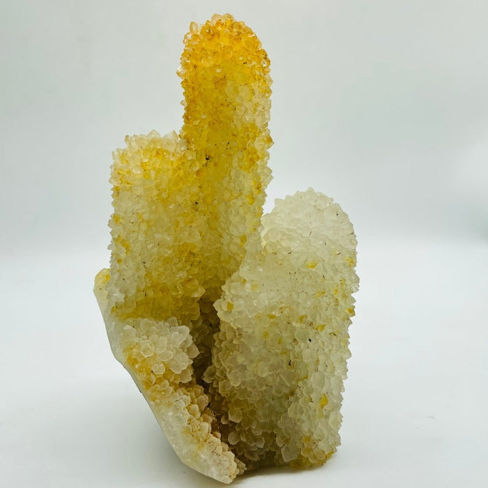 High Quality Yellow Cactus Quartz Cluster
