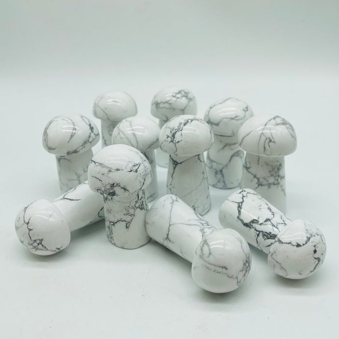 Howlite Mushrooms Wholesale