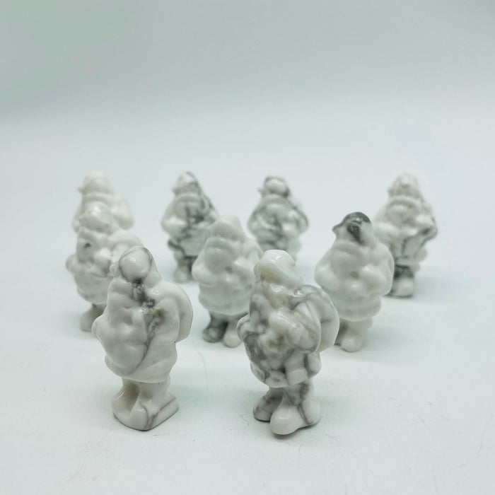 Howlite Santa Claus Carving Wholesale
