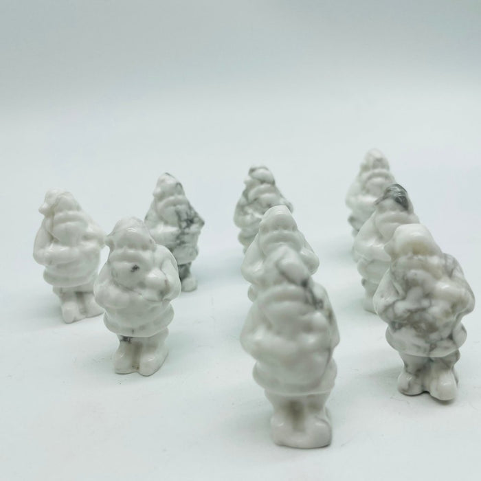 Howlite Santa Claus Carving Wholesale