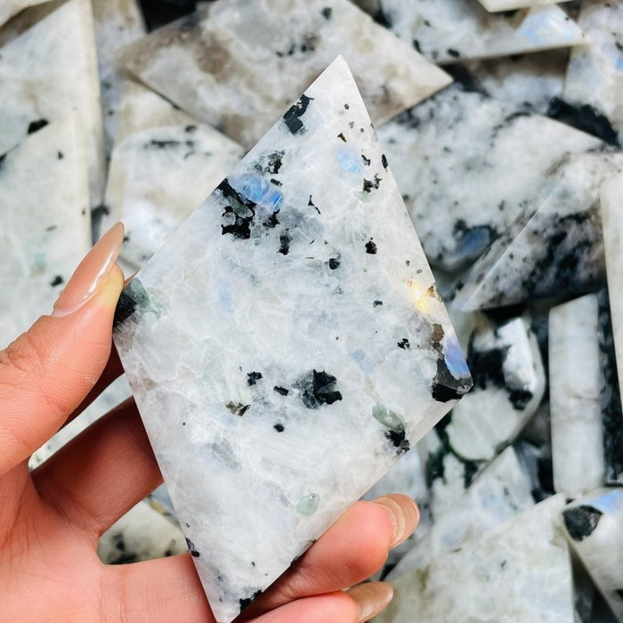 India Moonstone Rhombus Shaped Wholesale