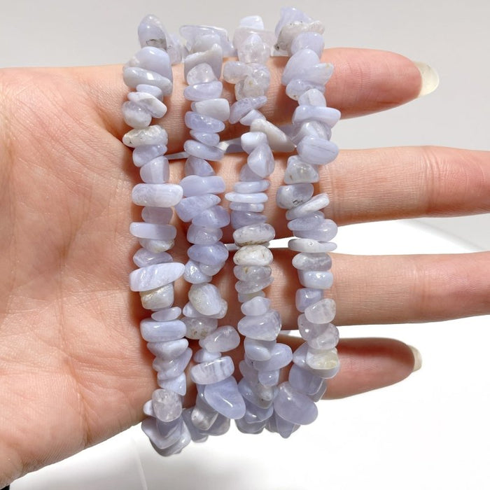 Irregular Crystal Chips Stone DIY Amazonite Smoky Quartz Loose Beads #3