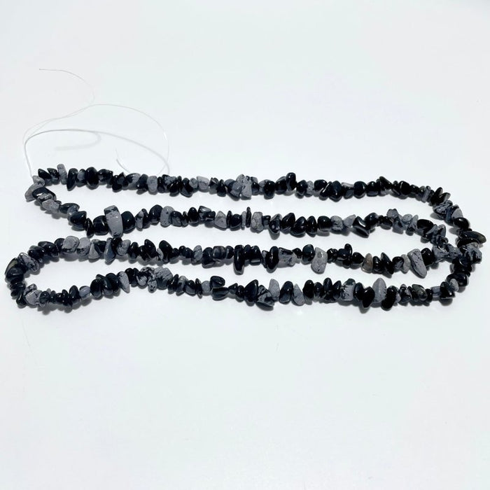 Irregular Crystal Chips Stone DIY Black Tourmaline Lepidolite Loose Beads #5