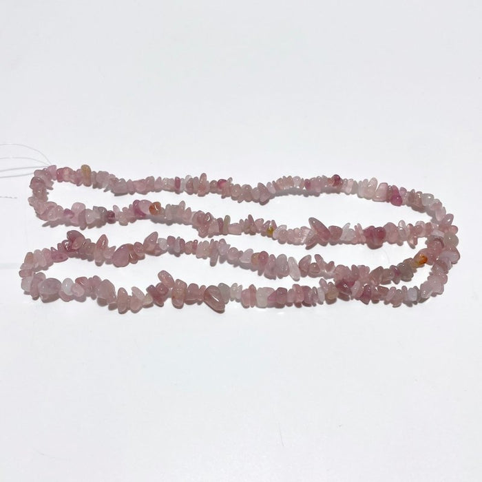 Irregular Crystal Chips Stone DIY Black Tourmaline Lepidolite Loose Beads #5