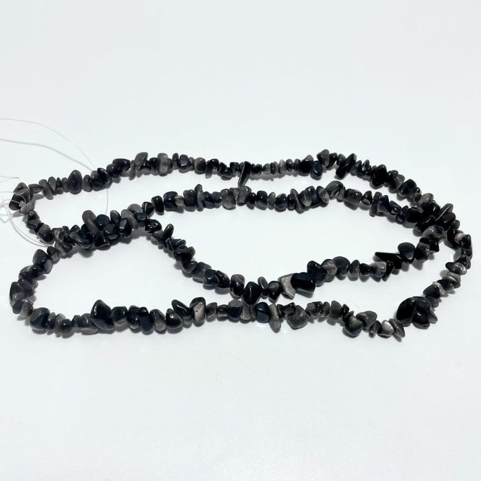 Irregular Crystal Chips Stone DIY Black Tourmaline Lepidolite Loose Beads #5