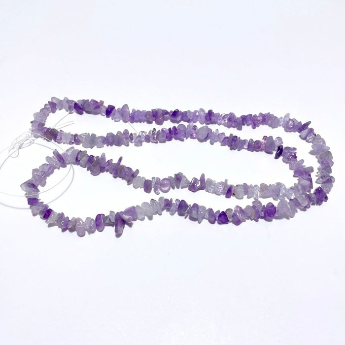 Irregular Crystal Chips Stone DIY Garnet Prehnite Amethyst Loose Beads #4