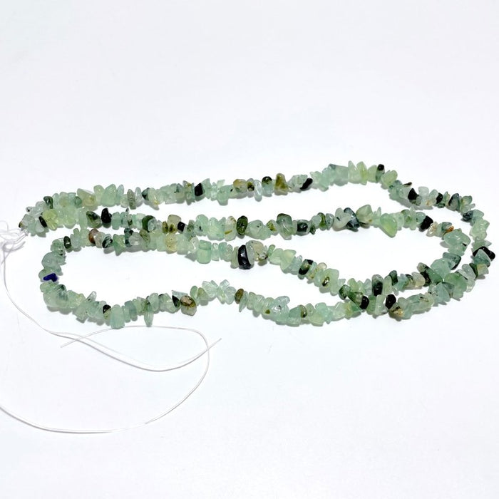 Irregular Crystal Chips Stone DIY Garnet Prehnite Amethyst Loose Beads #4