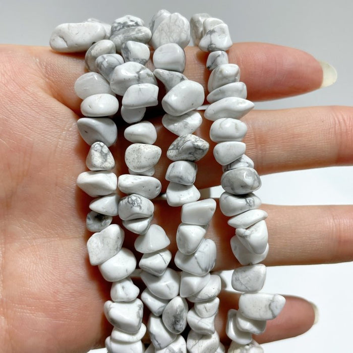 Irregular Crystal Chips Stone DIY Rose Quartz Obsidian Loose Beads #2