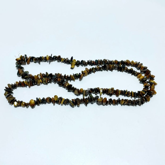 Irregular Crystal Chips Stone DIY Rose Quartz Obsidian Loose Beads #2