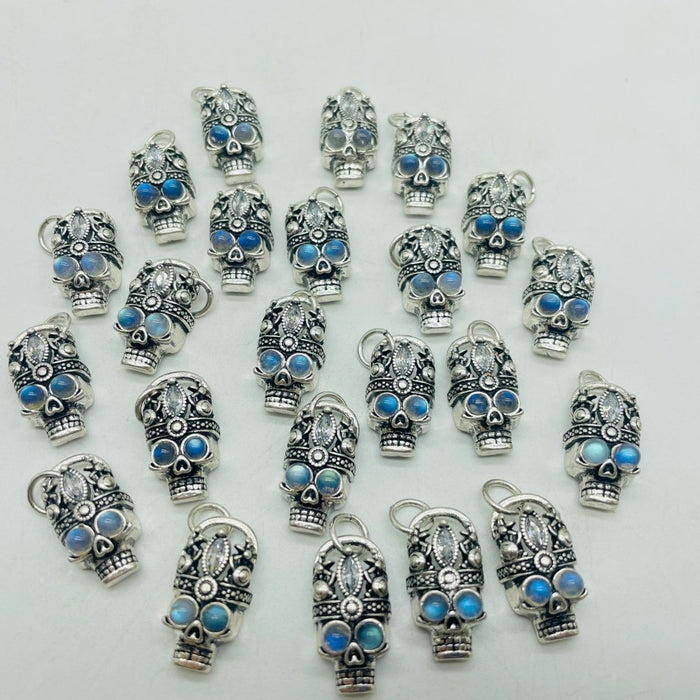 Labradorite King Skull Pendant Wholesale